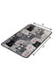 Mijölnir Meow Alfombrilla de Baño Gris 40 x 60 cm, 100% Poliéster Antideslizante y Antialérgica